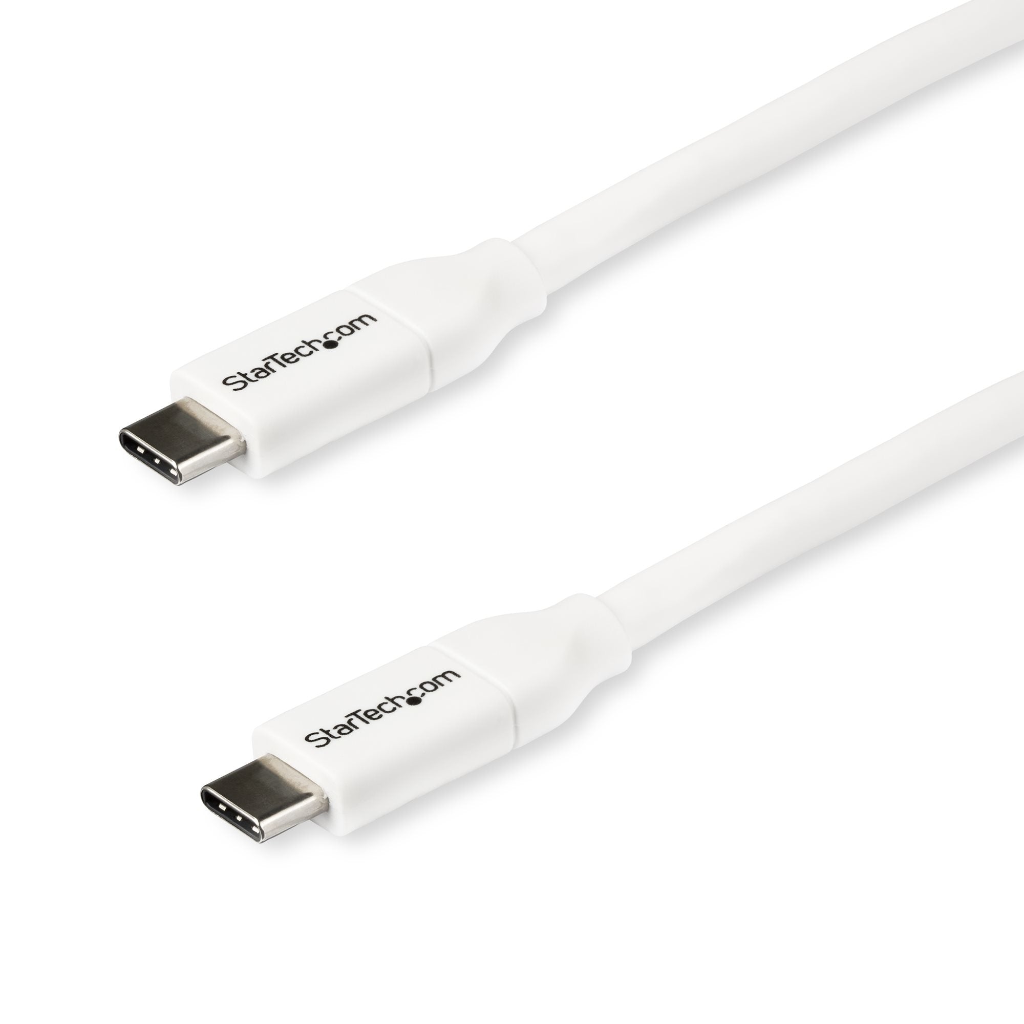 Cable De 2M Usb-C A Usb Tipo C Con Pd 5A Usb 2.0 Blanco