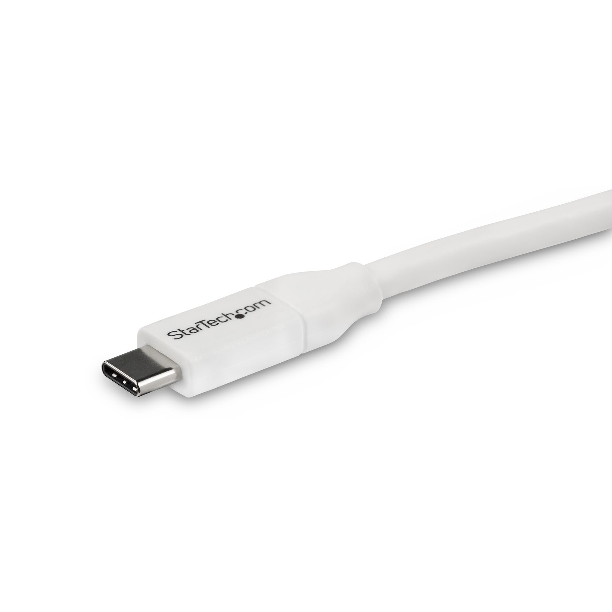 Cable De 4M Usb-C A Usb Tipo C Con Pd 5A Usb 2.0 Blanco