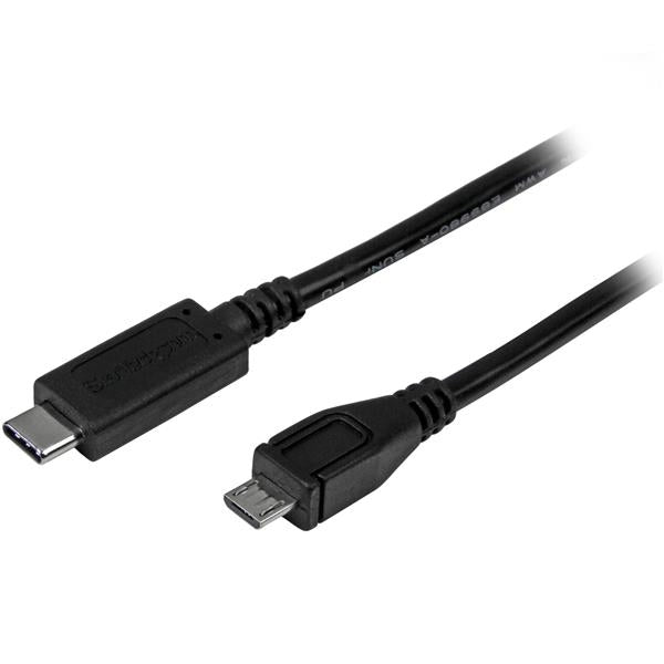 Cable Adaptador 1M Usb-C Type-C A Micro B Usb 2.0        .