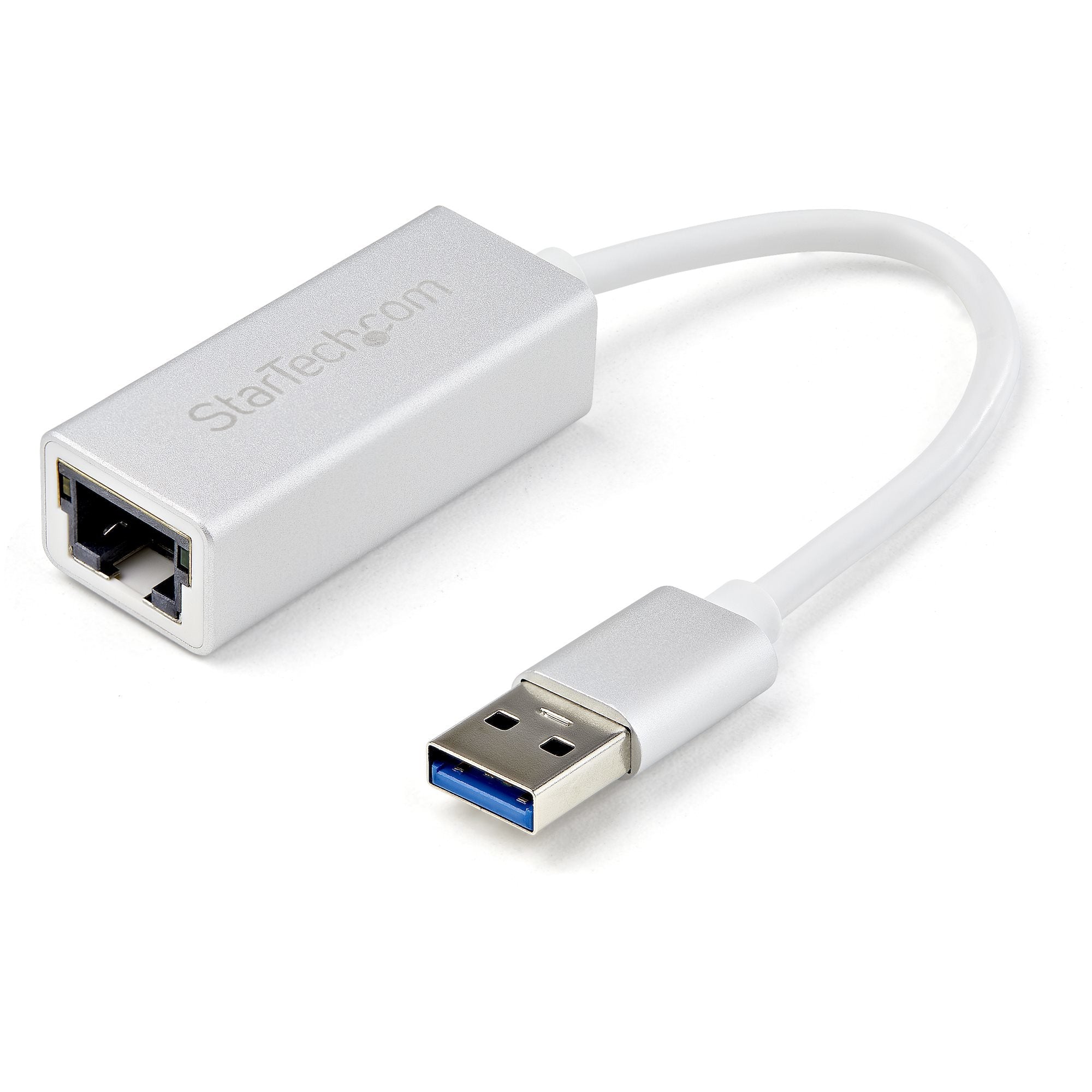 Adaptador Tarjeta De Red Externa - Ethernet Gigabit Externo Usb 3.0 - Plateado - Ideal Para Macbook, Chromebook O Tablet - Startech.Com Mod. Usb31000Sa