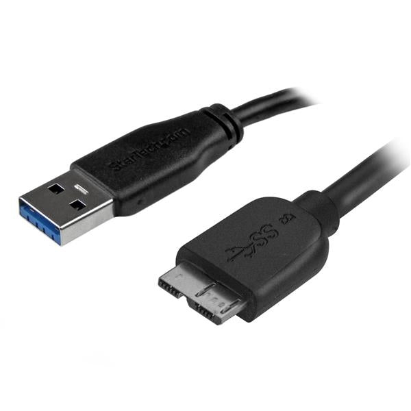 Cable 2M Usb 3.0 Delgado A Macho A Micro B Macho