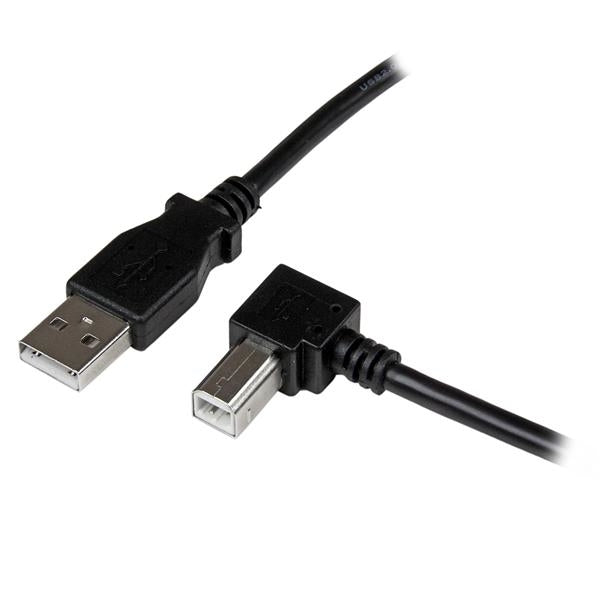 Cable Usb 3M Impresora Usb A Usb B Acodado Angulo Derecho    .