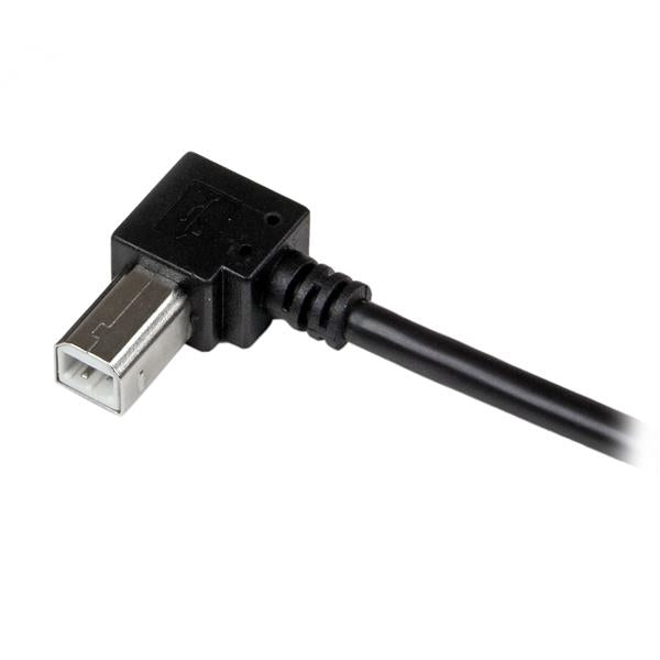 Cable Usb 3M Impresora Usb A Usb B Acodado Angulo Derecho    .