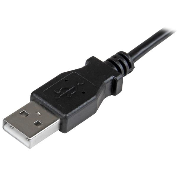 Cable 0.5M Micro Usb Acodado A La Derecha Para Smartphones