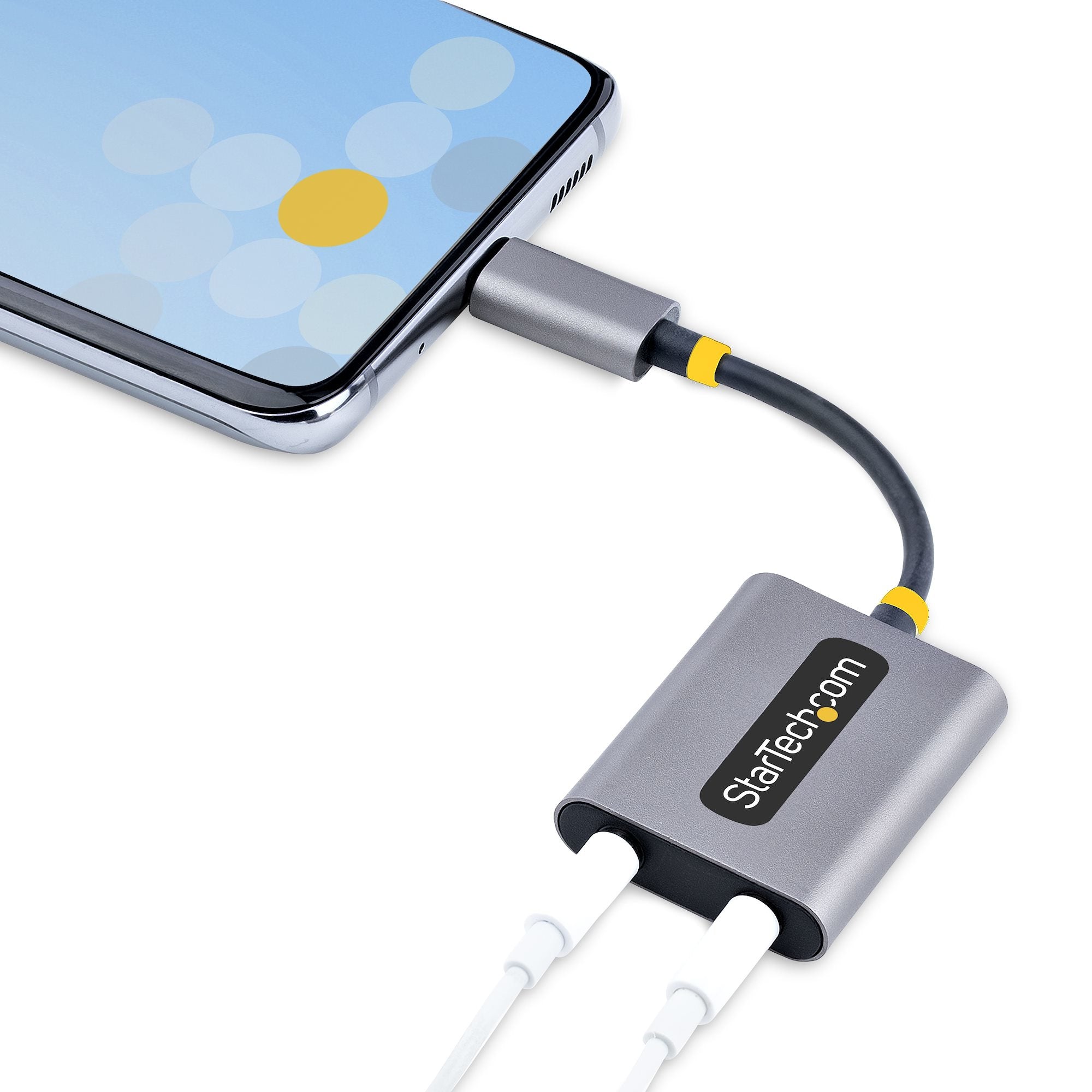 Divisor Usb-C De Audio 3.5Mm Dac Externo Usb Tipo C