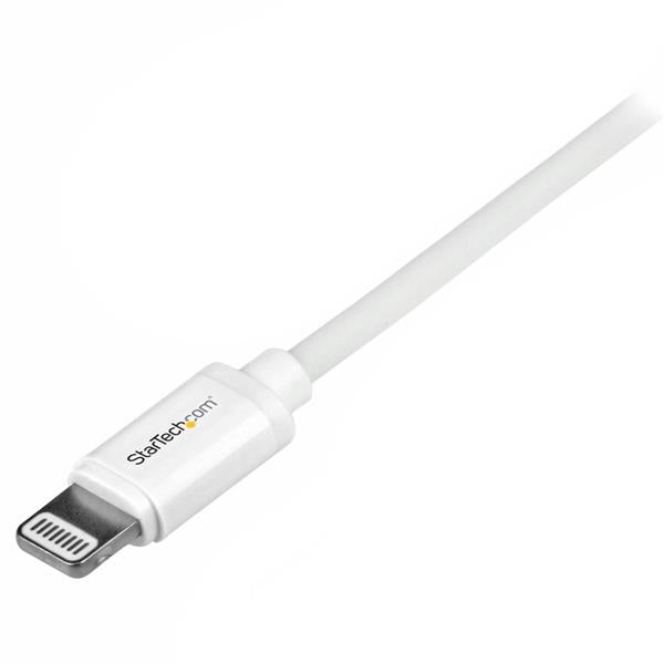 Cable 1M Lightning Apple Ipod Ipad Iphone 5 A Usb 2.0 Blanco