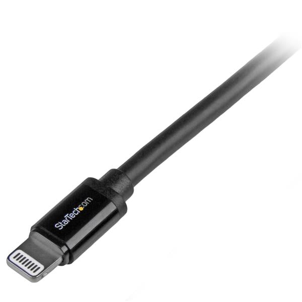 Cable 2M Lightning Apple Ipod Ipad Iphone 5 A Usb 2.0 Negro