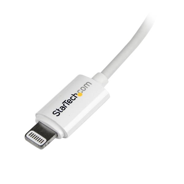 Cable 2M Lightning Apple Ipod Ipad Iphone 5 A Usb 2.0 Blanco