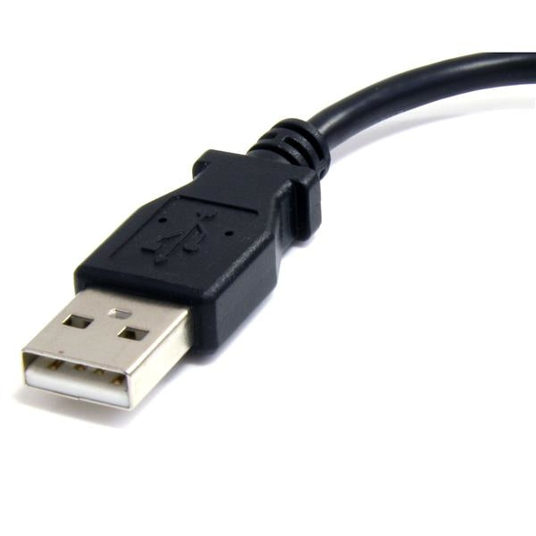 Cable 15Cm Adaptador Cargador Microusb B Macho A Usb A Macho  .