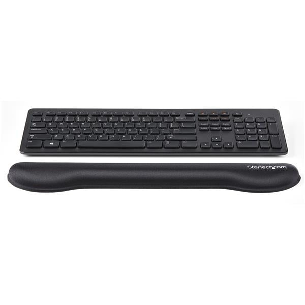 Reposamuñecas De Gel Para Teclado - Ergonómico -Negro - Antideslizante - Para Escritorios Y Estaciones De Trabajo - Startech.Com Mod. Wrstrst