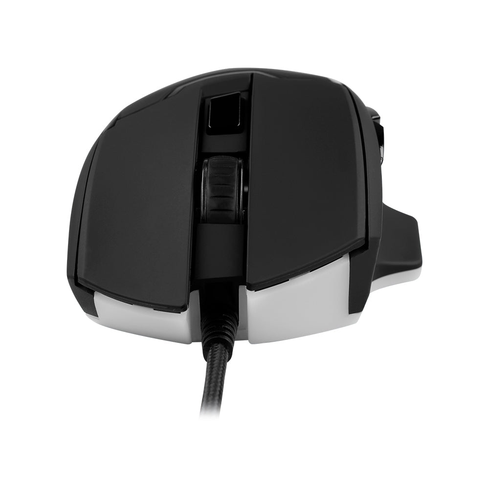 Mouse Start The Game Rgb Conf Sw Hasta 6,400 Dpis Usb Negro Mo-504