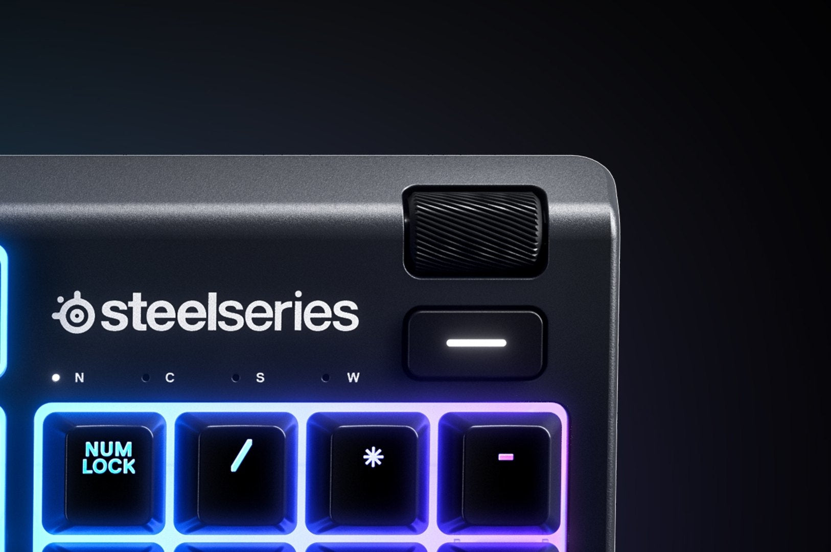 Teclado Steelseries 64795 Apex 3 Rgb Gaming. Iluminación De 10 Zonas. Ip32 Resistente Al Agua