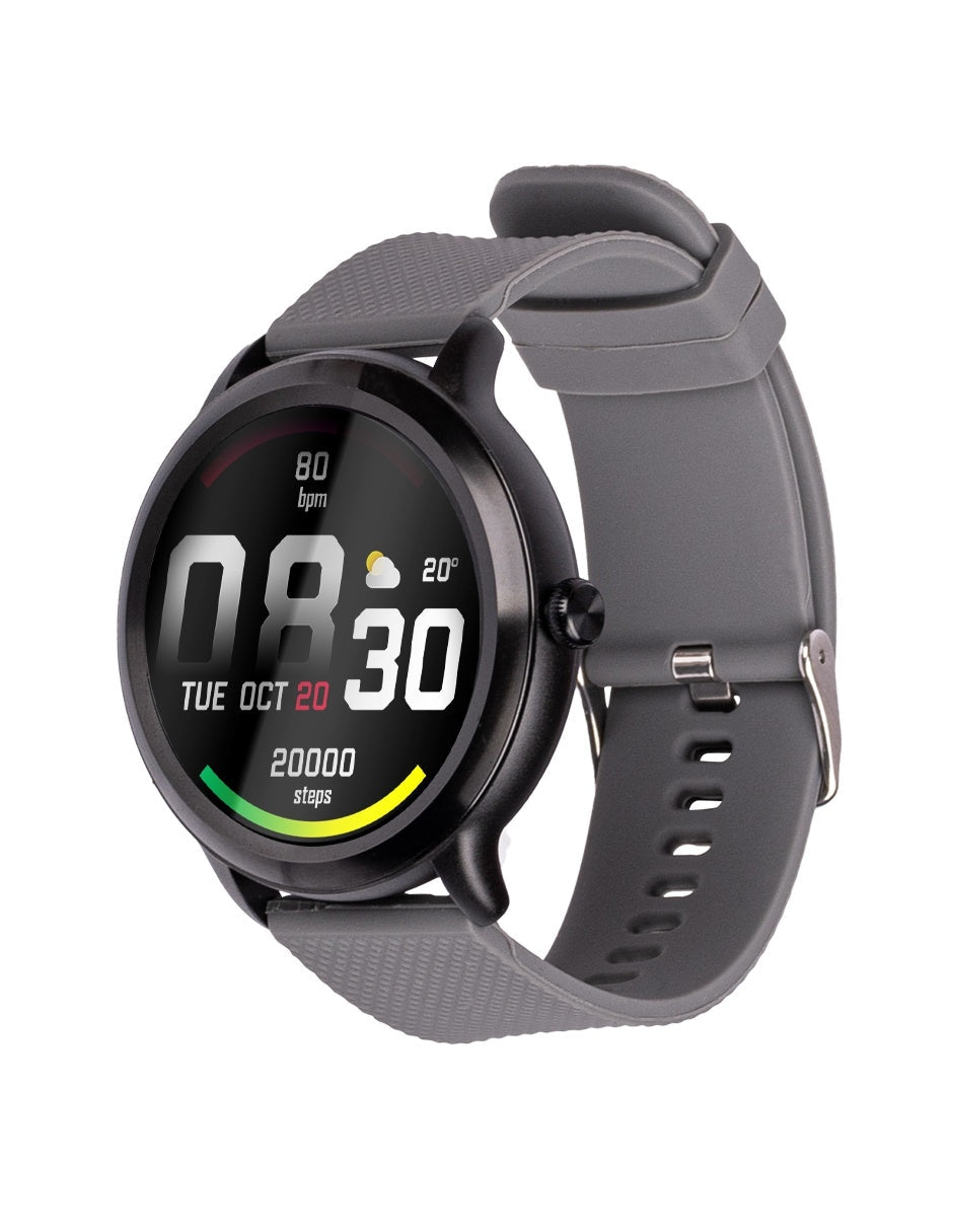 Smartwatch Techzone Tzsw03 Casual Contador De Pasos Alerta Mensajes Modo Deporte 1 Año Garantía.