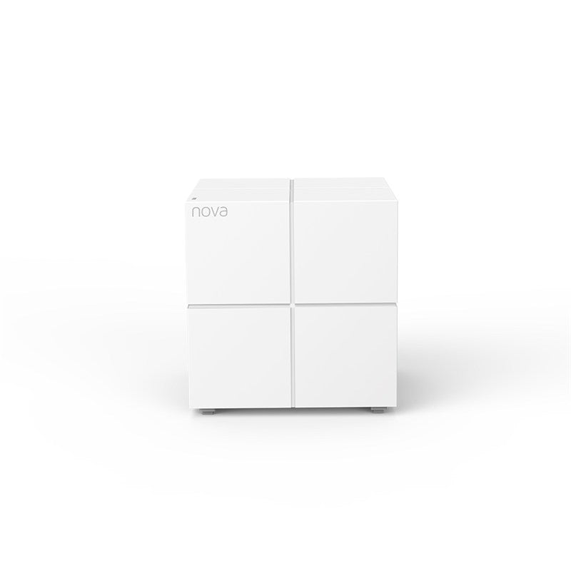 Nova Mw6 True Mesh Wifi Extensor De Red, Cobertura De Hasta 350 M2 Dual Band 2 Antenas De 3Dbi Mu-Mimo + Beamforming, Paquete De 2 Piezas Puertos Gigabit