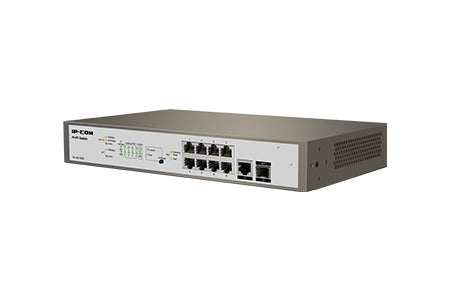 Pro-S8-150W Switch Inteligente Administrable Fibra Optica  8 Puertos Ethernet 10/100/1000 Base-T (Poe), 1 Puerto Ethernet 10/100/1000 Base-T (Datos), 1 Puerto Sfp 1000 Base-X