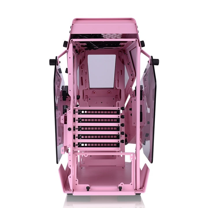 Gabinete Thermaltake Ca-1R4-00Sawn-00 Ah T200 Pink (Ca-1R4-00Sawn-00) Color Blanco Micro Torre Paneles De 4Mm Cristal Templado Soporta Tarjetas Madre Atx Y