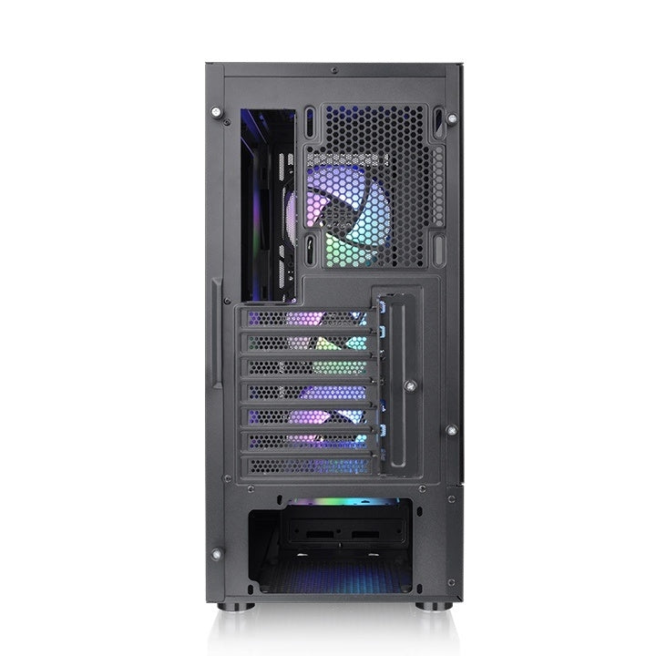 Gabinete Thermaltake Ca-1X2-00M1Wn-00 S200 Tg Argb (Ca-1X2-00M1Wn-00) Color Negro Media Torre