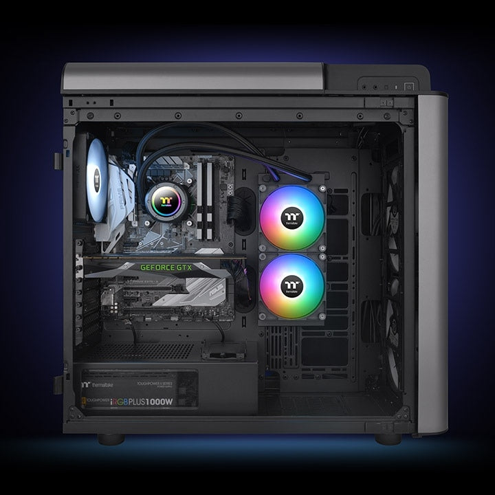 Enfriamiento Liquido Thermaltake Cl-W361-Pl12Sw-A Th240 V2 Argb Sync All-In One Cooler (Cl-W361-Pl12Sw-A) Color Negro