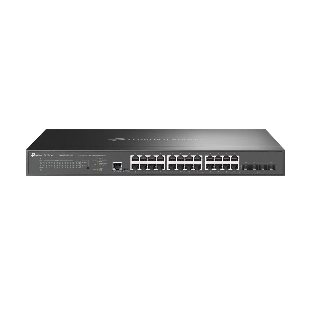 Switch Tp-Link Sg3428Xpp-M2 Gestionable De 24 Puertos Poe++ Y 2.5G