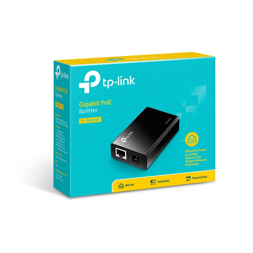 Splitter | Tp-Link | Tl-Poe10R | Plug And Play