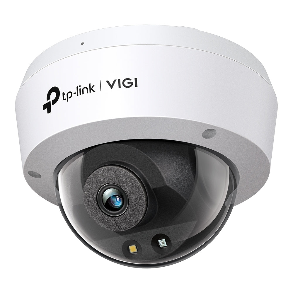 Camara Ip Domo Tp-Link Vigi C2402.8Mm 4Mp Full Color Clasificador Humanos Y Vehiculos Ik10 H.265 Poe/12 V Cc Ip67 Almacenamiento Microsd Microfono