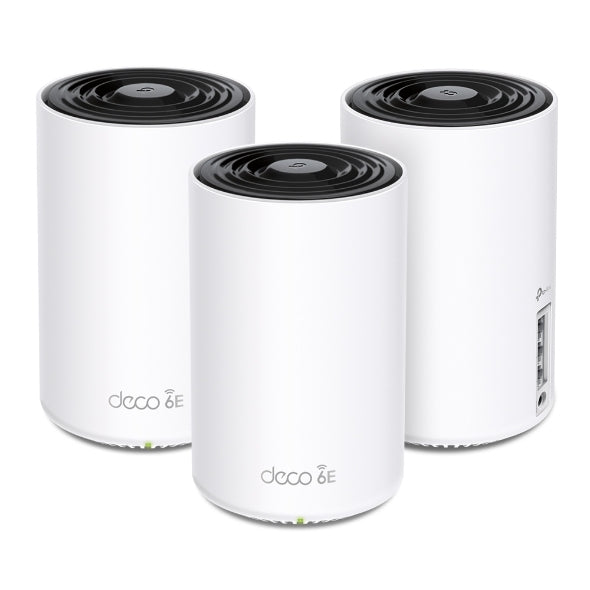 Tp-Link Deco Axe5400 Tri-Band Mesh Wi-Fi 6E System / Deco Xe75(3 Pack)