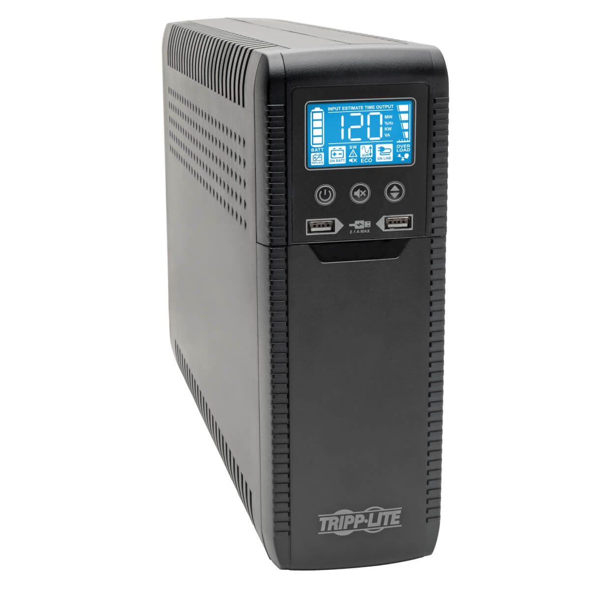 Nobreak Tripp-Lite Eco1500Lcd 120V 50/ 60Hz, 1440Va / 900 Watts Interactivo Con Usb Y 10 Contactos, Avr, Serie Eco, Energy Star V2.0.Garantia Limitada De 3 Años.