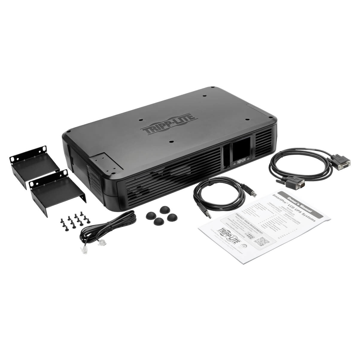 Nobreak Tripp-Lite Smart1500Lcdxl, Interactivo De 120V 1500Va 900W, Avr, Tiempo De Autonomia Ampliado, 8 Tomacorrientes, 2U Rack,Torre, Lcd,Usb,Serial Db9Garantia Limitada De 3 Años.