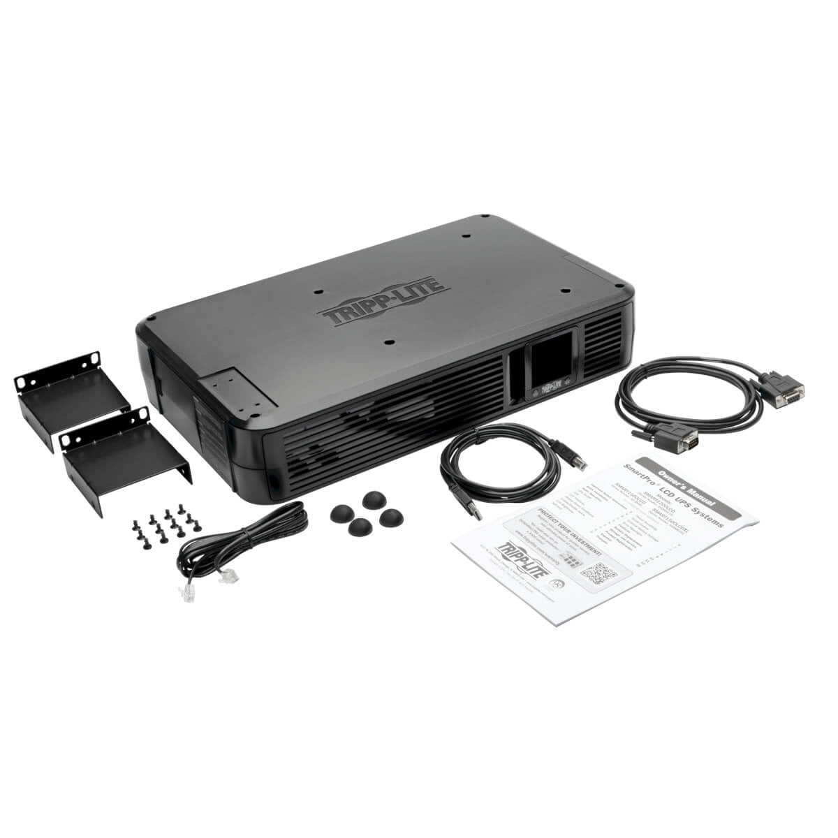 Nobreak Tripp-Lite Smart1500Lcdxl, Interactivo De 120V 1500Va 900W, Avr, Tiempo De Autonomia Ampliado, 8 Tomacorrientes, 2U Rack,Torre, Lcd,Usb,Serial Db9Garantia Limitada De 3 Años.