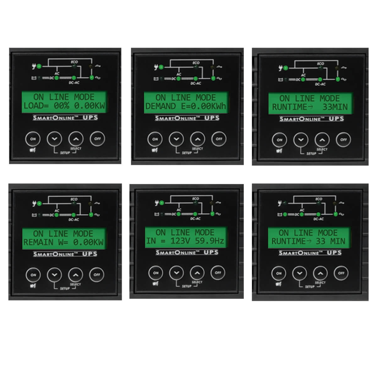 Nobreak Tripp Lite Su1000Rtxlcd2U // 900 Watts// 100, 110, 115, 120, 127V // 6 Contactos 5/15R