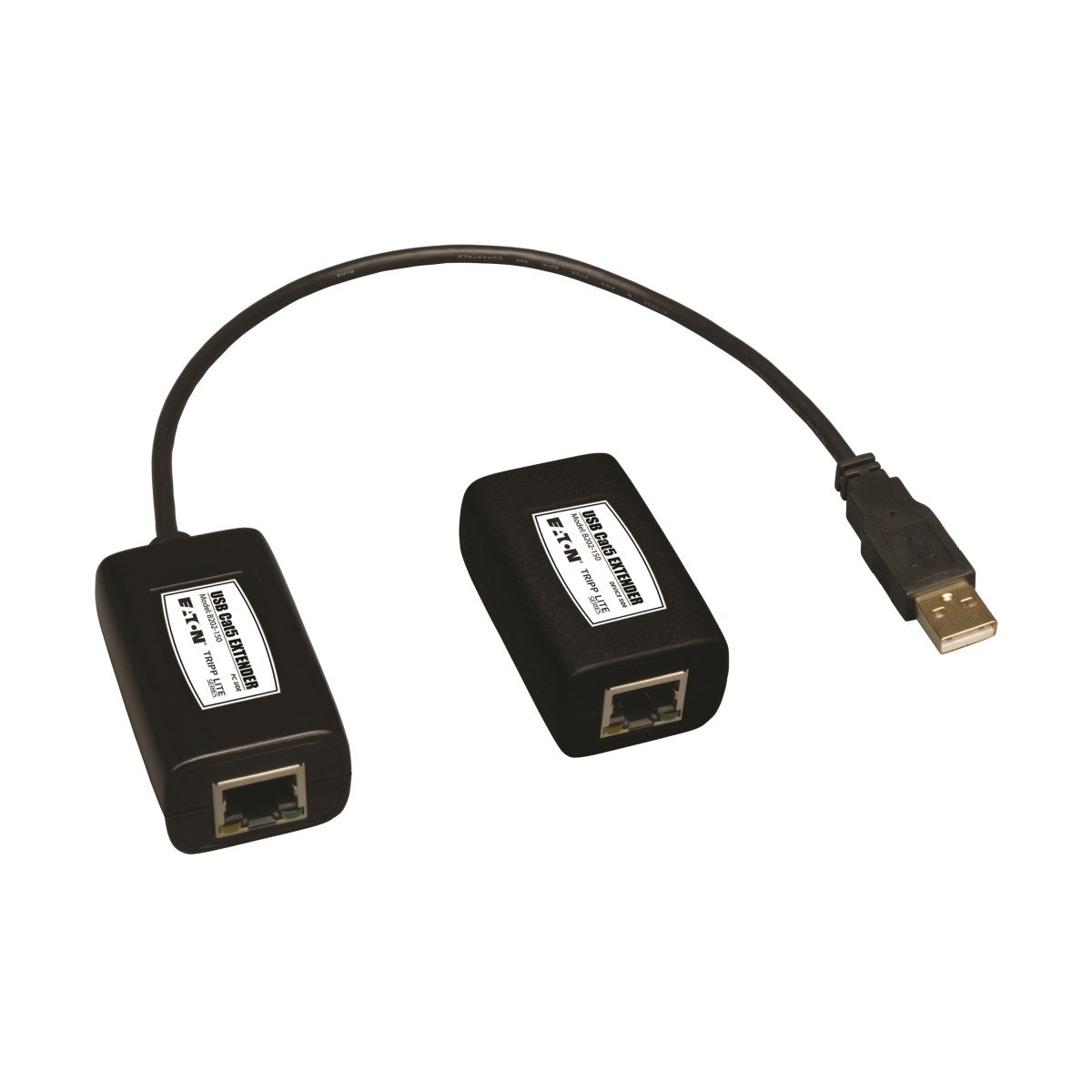 Extensor 1 Puerto Usb Sobre Cat5/6 Transmisor Receptor 45M