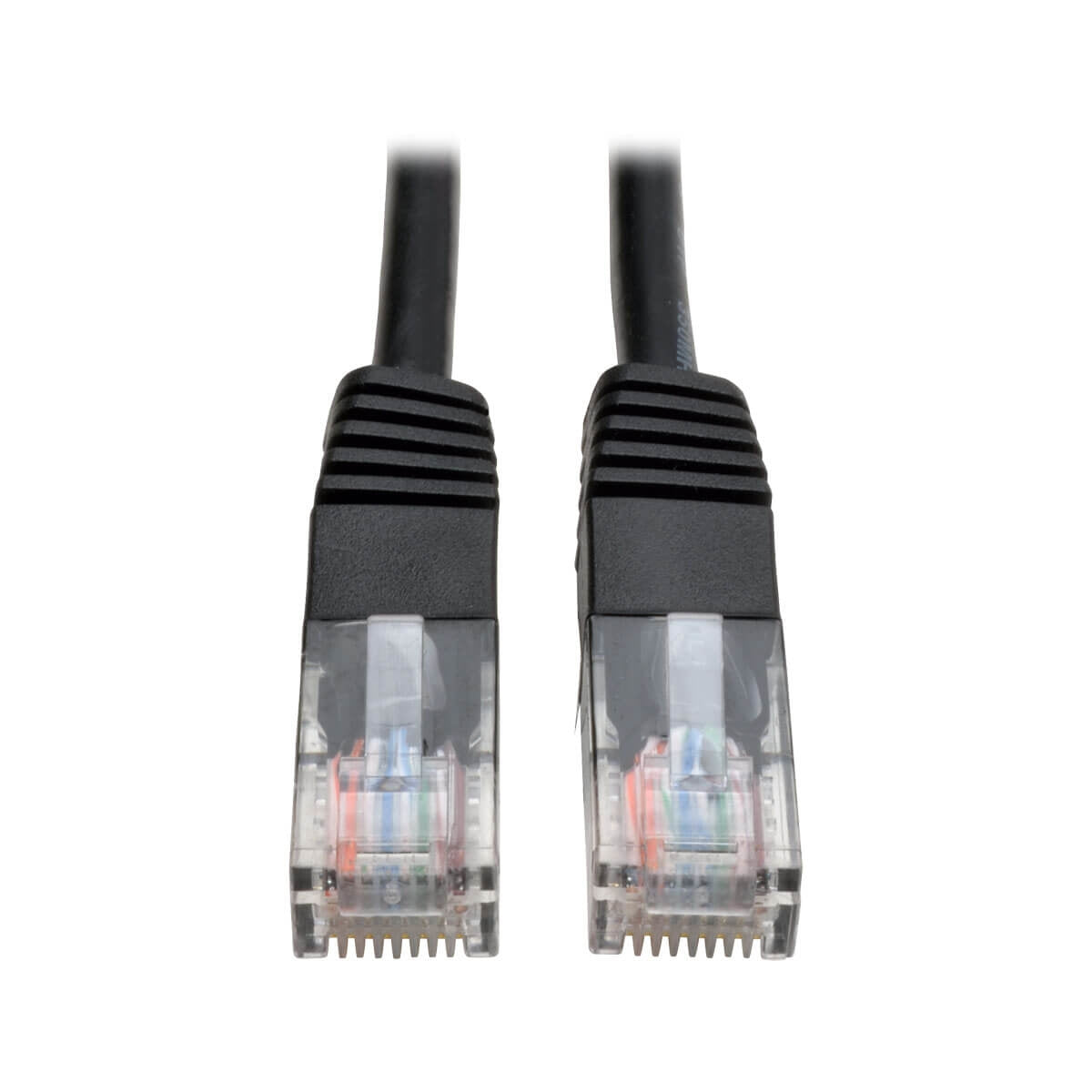 Cable Patch Cat5E Utp Moldeado 350Mhz Rj45 M/M Negro 30.5Cm .