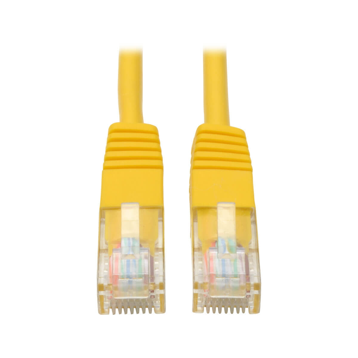 Cable Patch Cat5E Utp Moldeado 350Mhz Rj45 M/M Amarillo 2.13M .