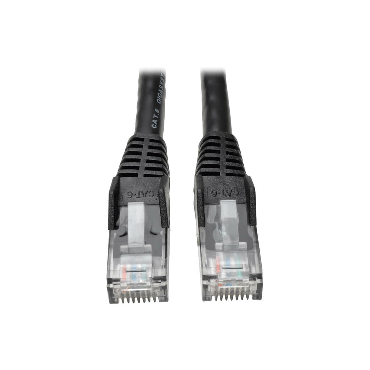 Cable Patch Cat6 Utp Moldeado Snagless Rj45 M/M Negro 2.13M .