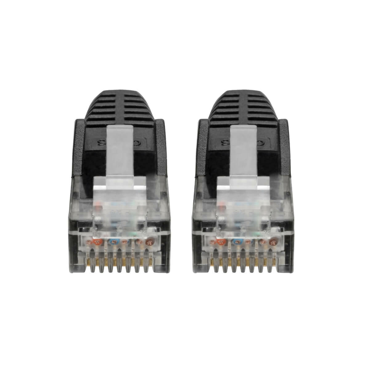 Cable Patch Cat6 Utp Moldeado Snagless Rj45 M/M Negro 2.13M .