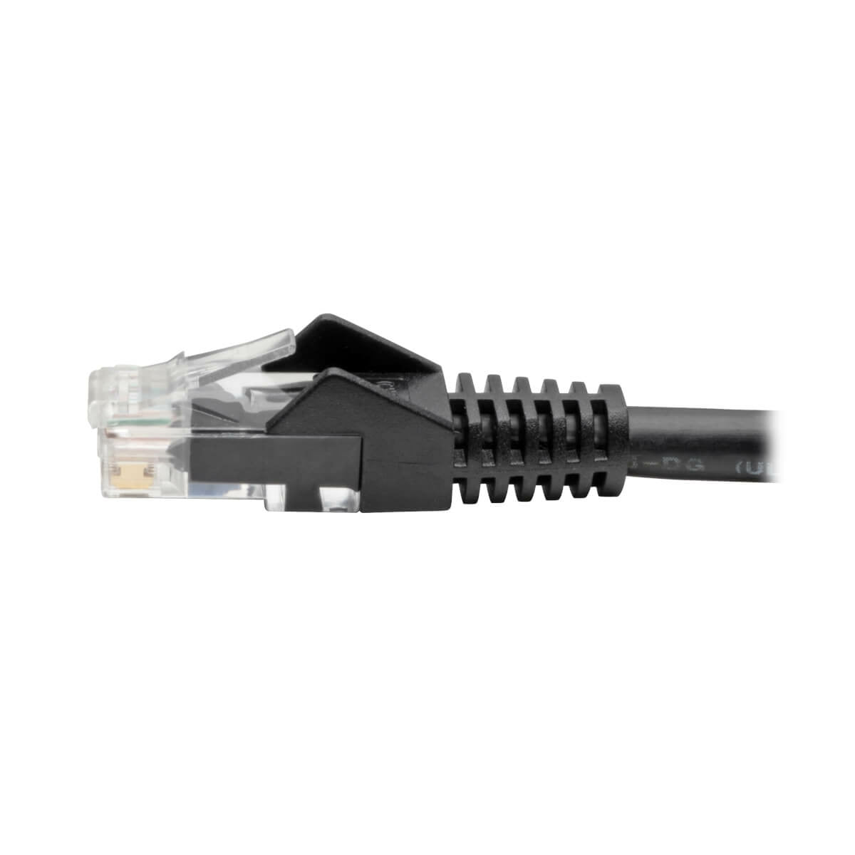 Cable Patch Cat6 Utp Moldeado Snagless Rj45 M/M Negro 2.13M .