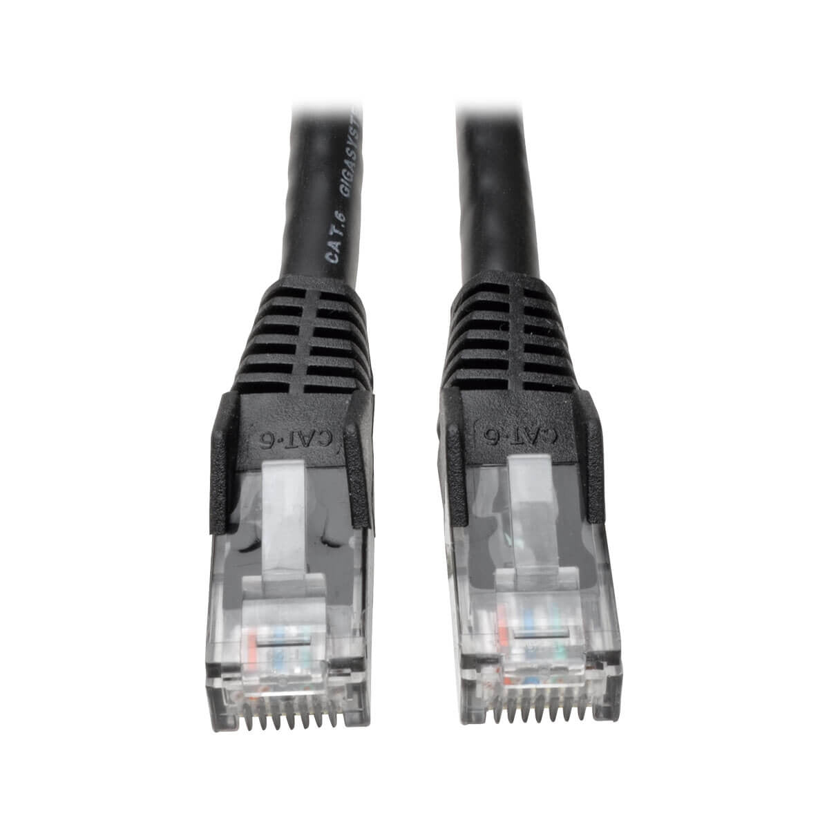 Cable Patch Cat6 Utp Moldeado Snagless Rj45 M/M Negro 3.05M