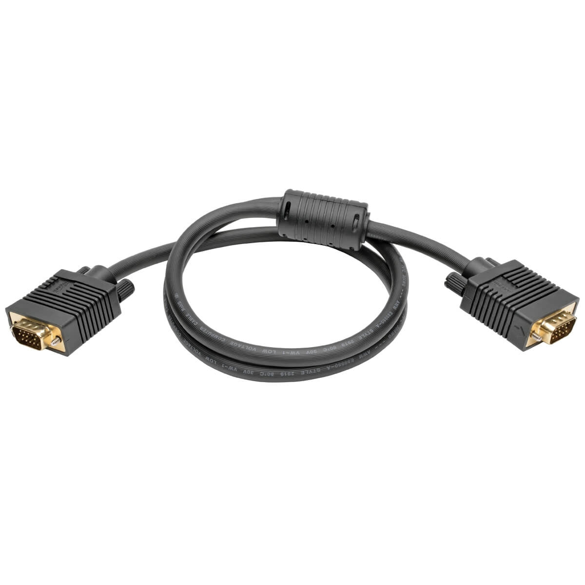 Cable Vga Coaxial Para Monitor Alta Resolucion Hd15 M/M 0.91M .