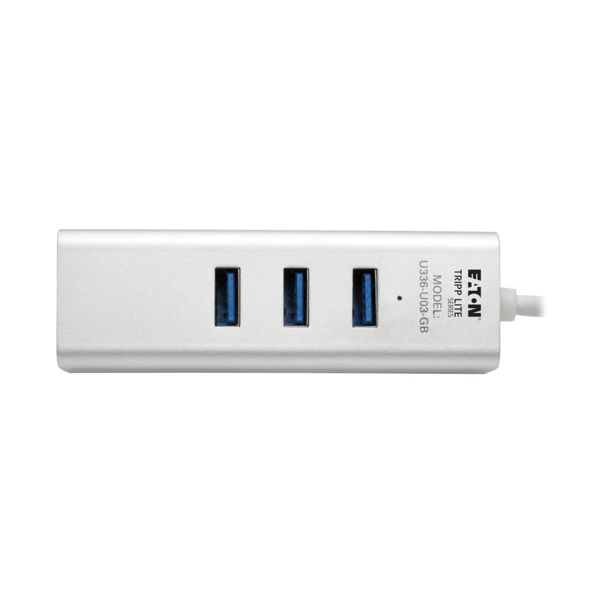 Adaptador De Usb 3.0 A Red Nic Con Hub Usb 3.0 De 3 Puertos