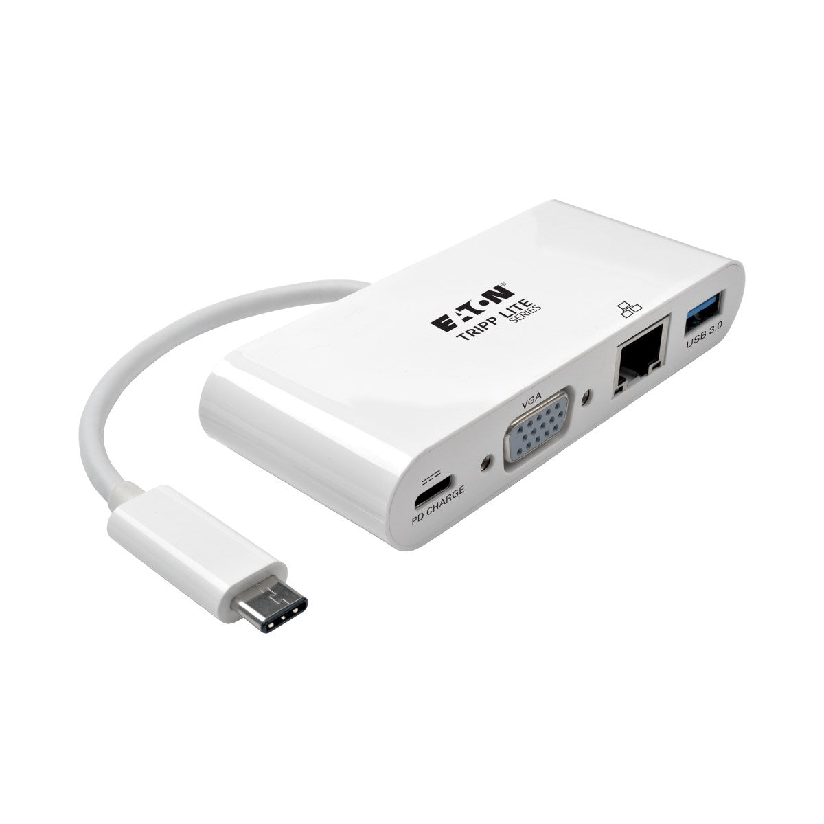 Adaptador Usb 3.1 A Vga Usb-A Carga Usb-C Y Gigabit Ethernet