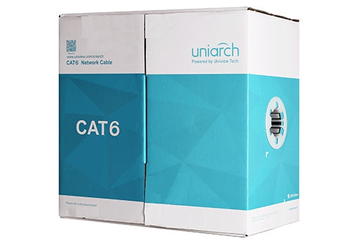 Cableado Utp Uniarch Cab-6-Cca Cat6 100 Mts. Unv (Cab-6-Cca) Forro Pvc Azul / 4 Pares Calibre 23 Awg Material (Aluminio Cubierto De Cobre) Uso Interior