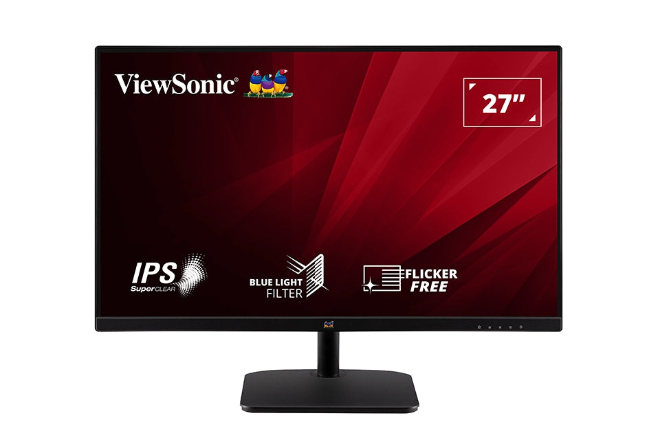 Monitor Viewsonic Va2435-H, 24 Pulgadas, 1920 X 1080, Full Hd, 75Hz Actualizacion, 5 Ms Tiempo De Respuesta, Panel Ips, Hdmi,  Vga, Vesa, 3 Años De Garantia