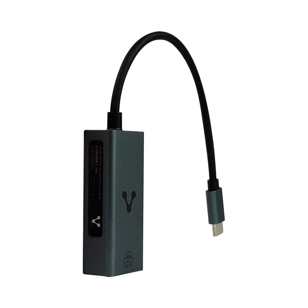 Adaptador Vorago Tipo C A Ethernet Rj45 1 Gbps Adp-210