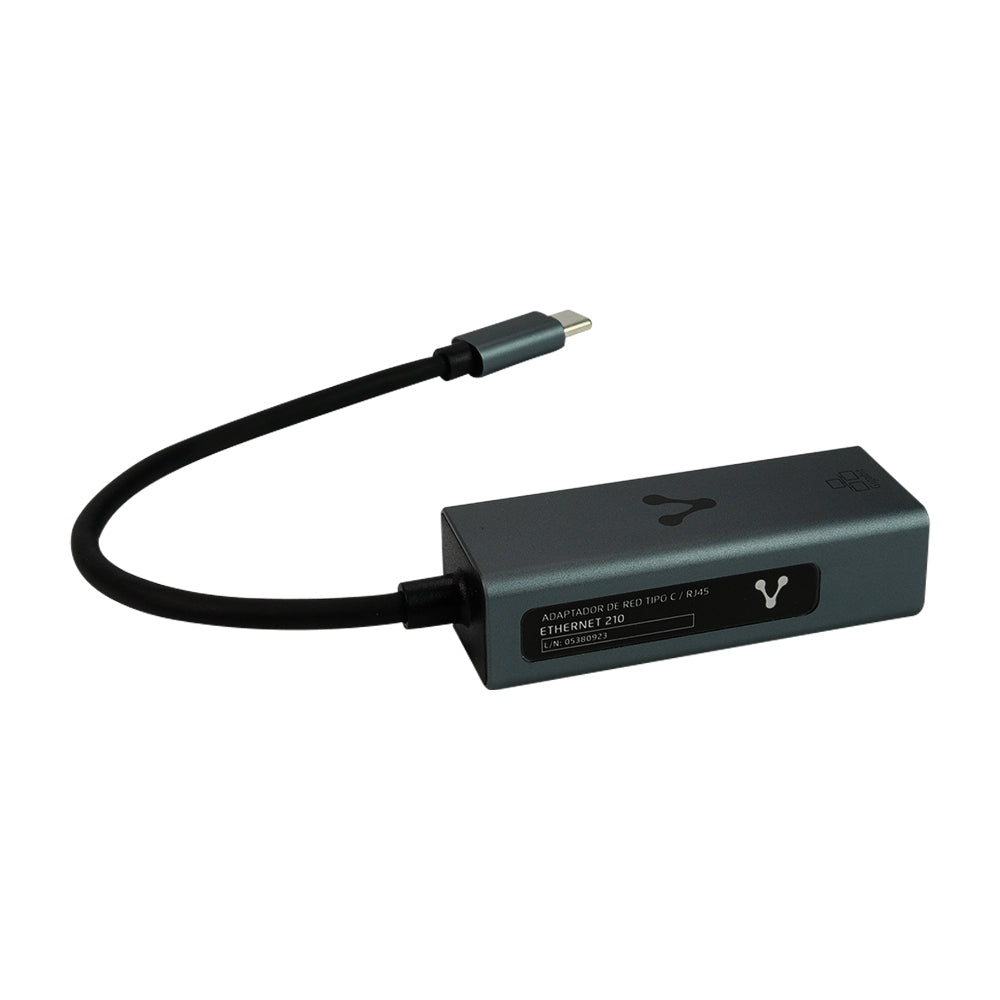 Adaptador Vorago Tipo C A Ethernet Rj45 1 Gbps Adp-210