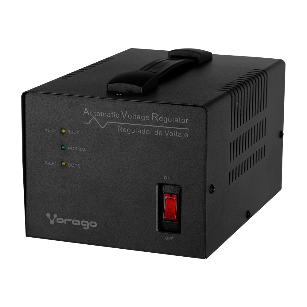 Regulador Vorago 3 Kva 1,800W 4 Cont Electrodomésticos Y Ofna Avr-400