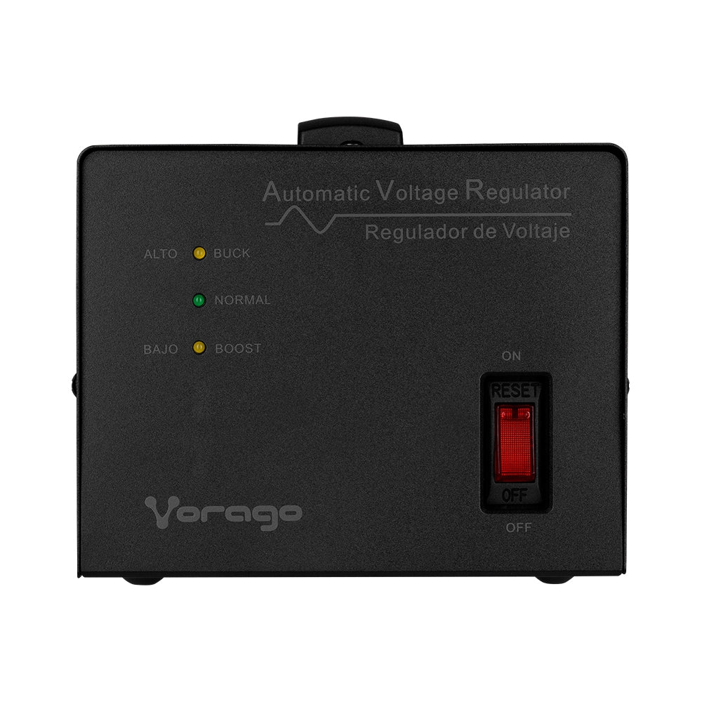 Regulador Vorago 3 Kva 1,800W 4 Cont Electrodomésticos Y Ofna Avr-400