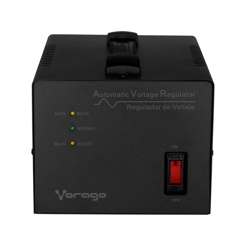 Regulador Vorago 3 Kva 1,800W 4 Cont Electrodomésticos Y Ofna Avr-400