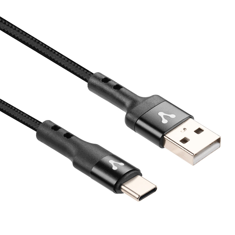 Cable Vorago Usb-Tipo C 3 Metros Carga Rápida Negro (Cab-128)