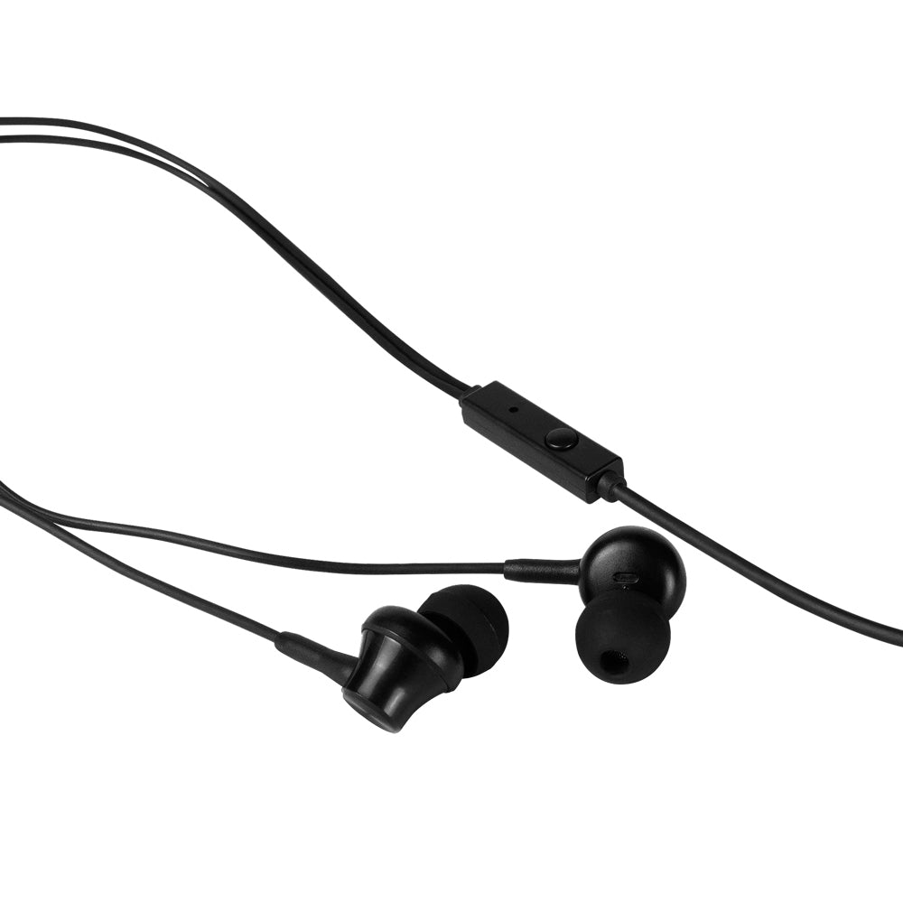 Audífonos Vorago Ep-104 Audifonos 3.5Mm Negro Manos Libres Almohadilas Intercambiables