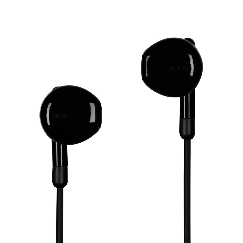 Audifonos Vorago Tipo C Aislamiento Superbass  1.2Mt Manos Libres Negro Ep-306-Bk